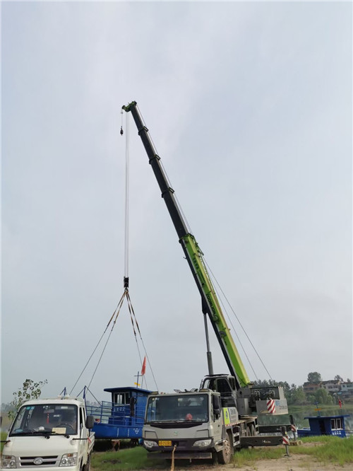 安徽桥梁建设吊装案例